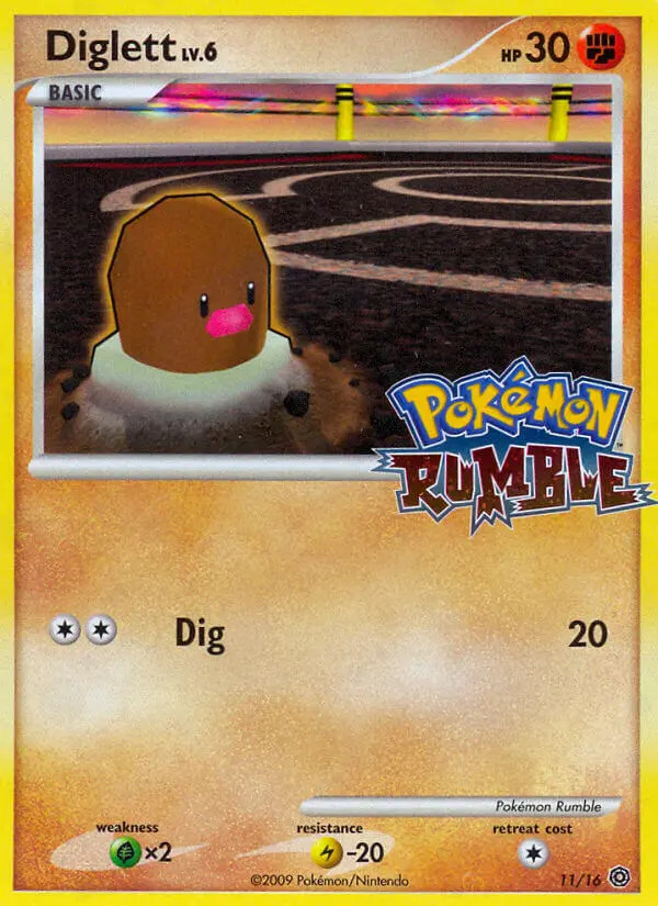 Diglett Lv.6 #11