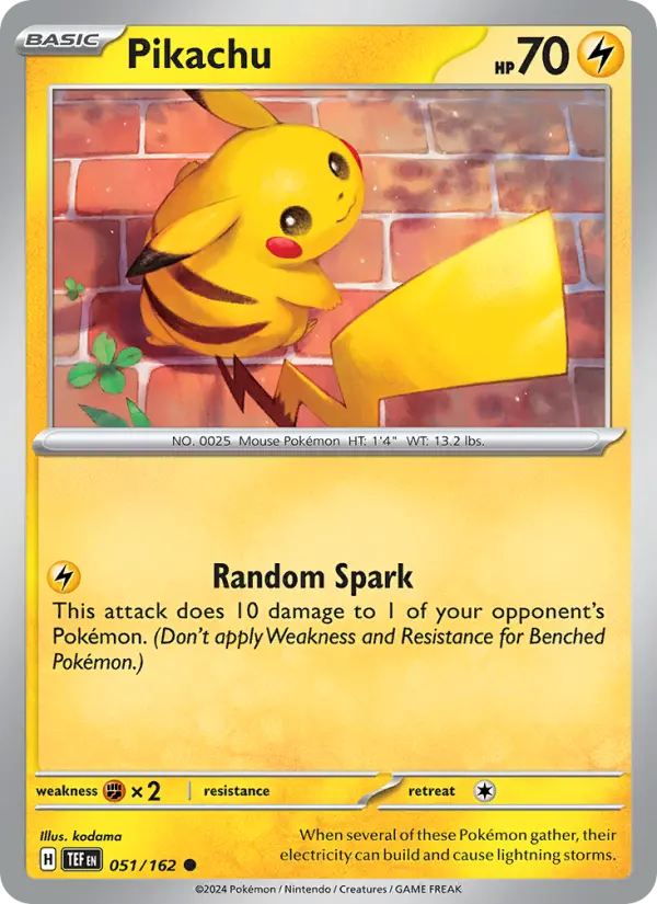 Pikachu #051 — Temporal Forces