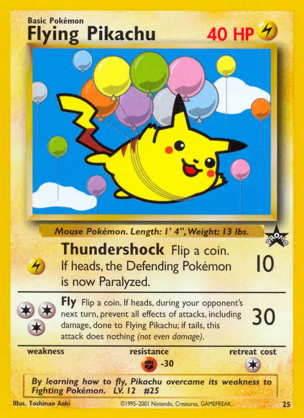 Pikachu Volant #25