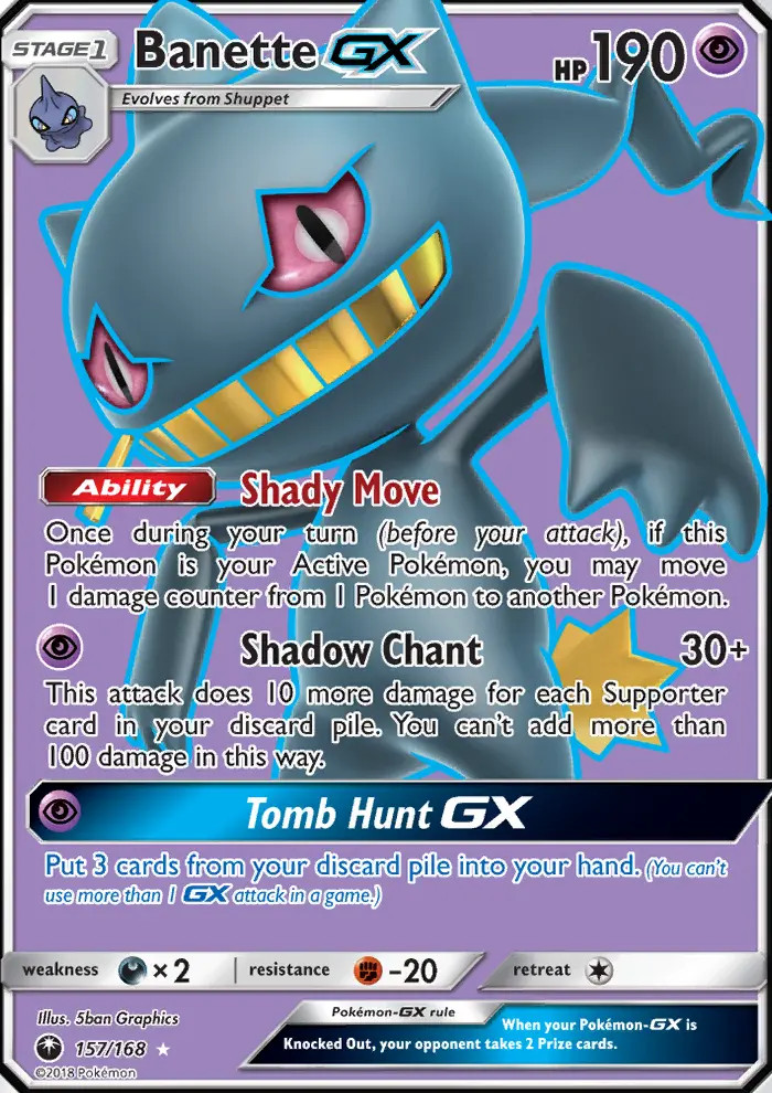 Banette GX #157