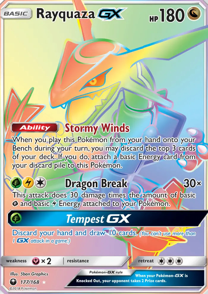 Rayquaza GX #177
