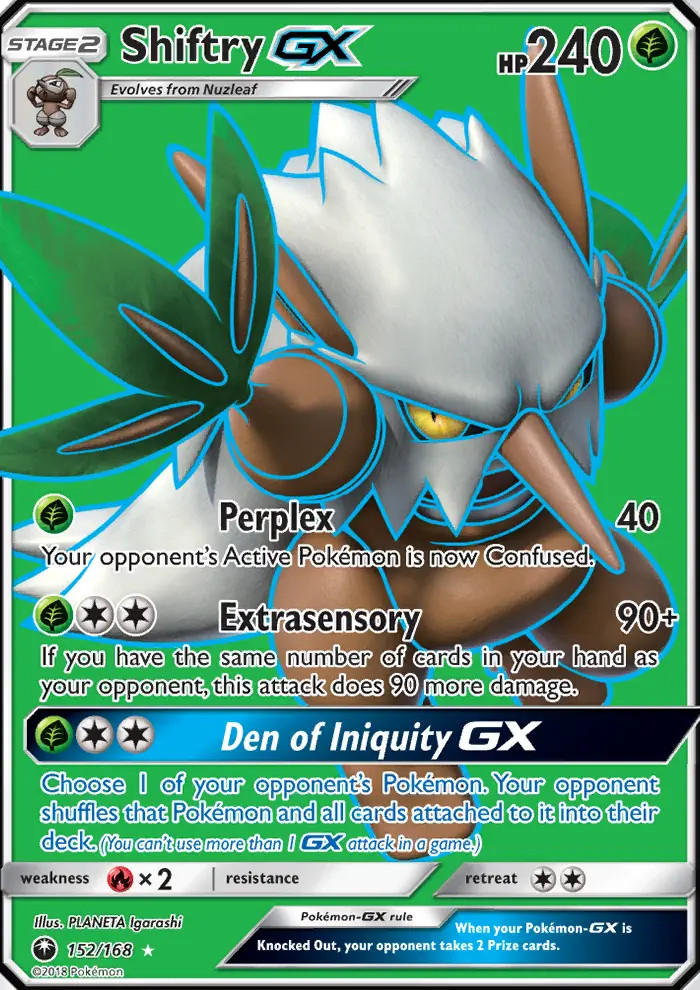 Shiftry GX #152
