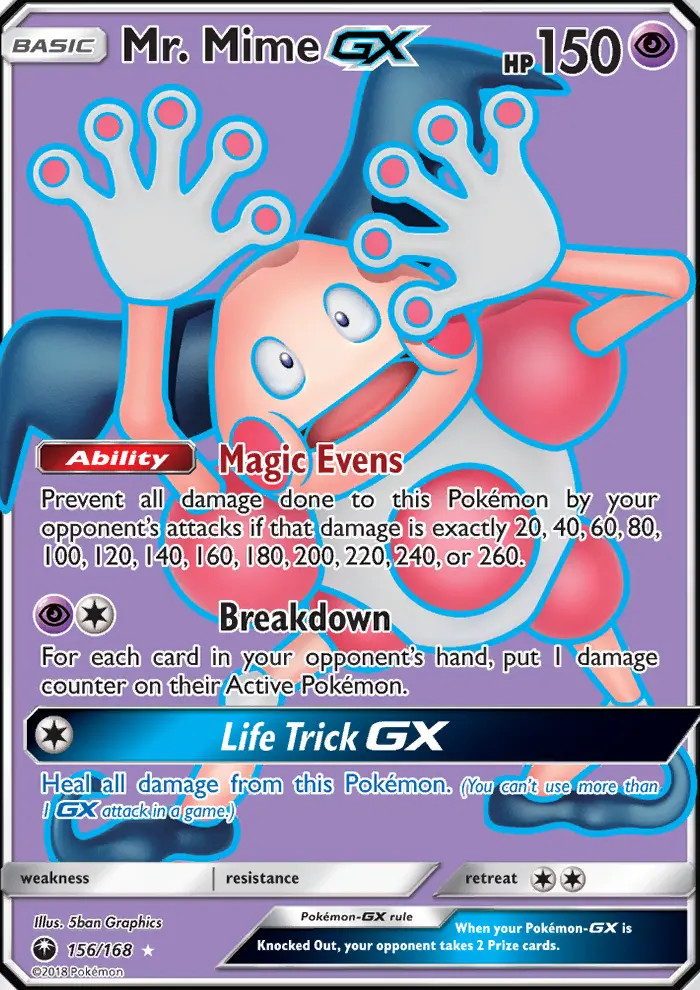 Mr. Mime GX #156