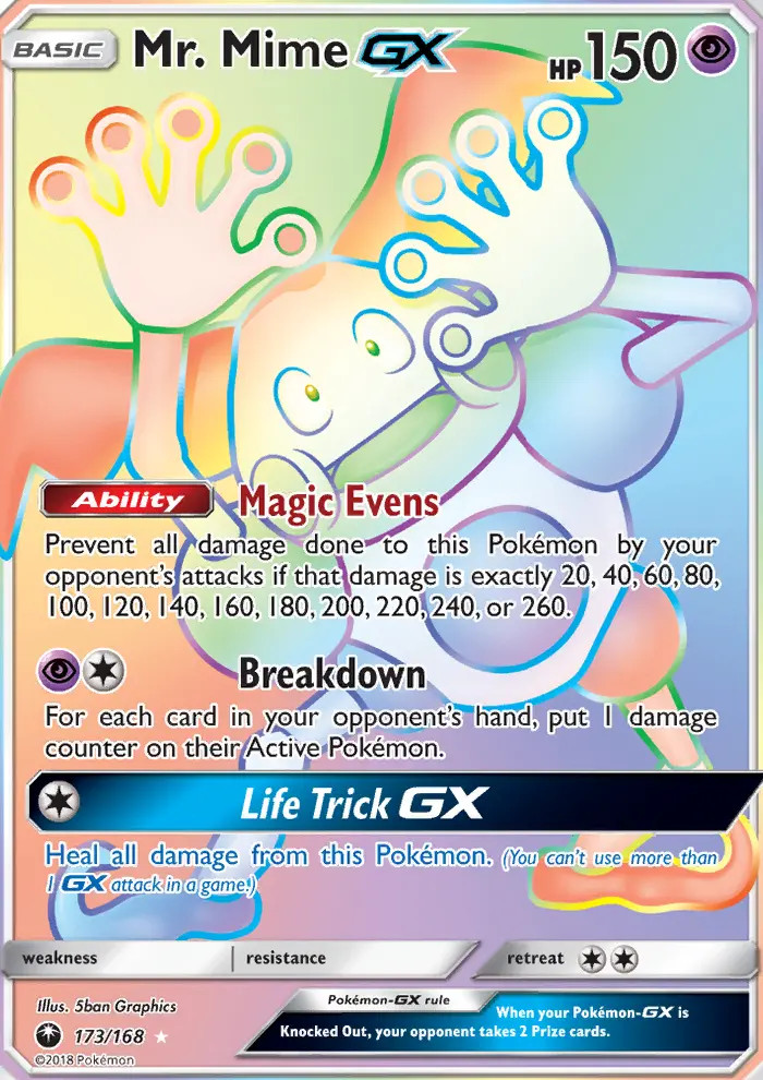 Mr. Mime GX #173