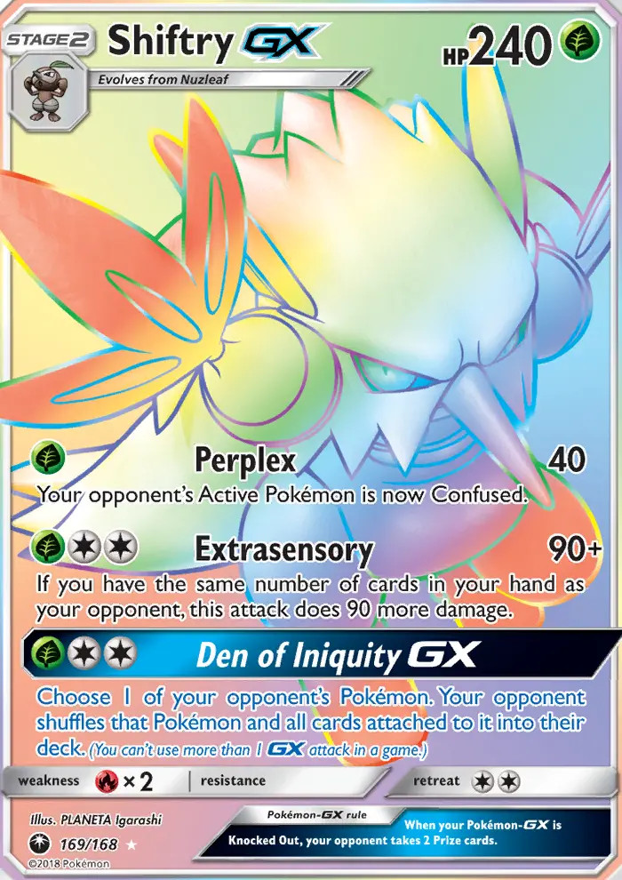 Shiftry GX #169