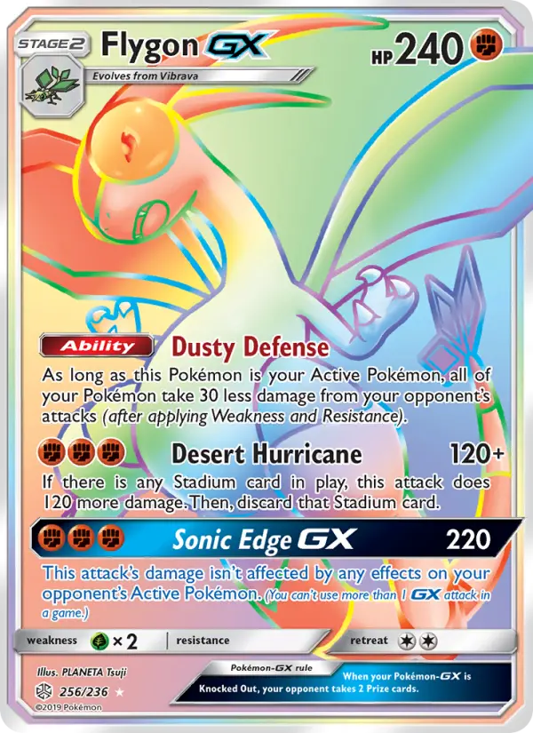 Flygon GX #256