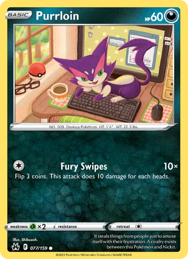 Purrloin #077 — Crown Zenith
