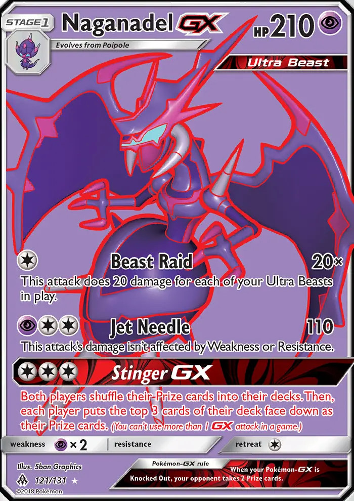 Naganadel GX #121