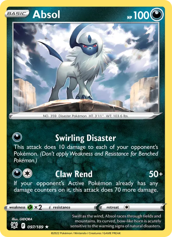 Absol #097 — Astral Radiance