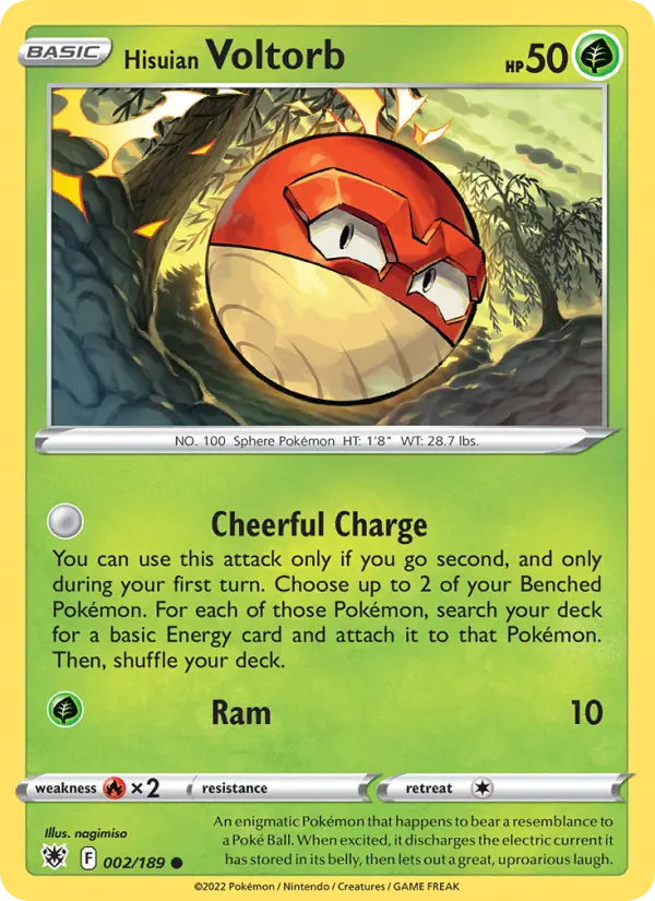 Hisuian Voltorb #002 — Astral Radiance