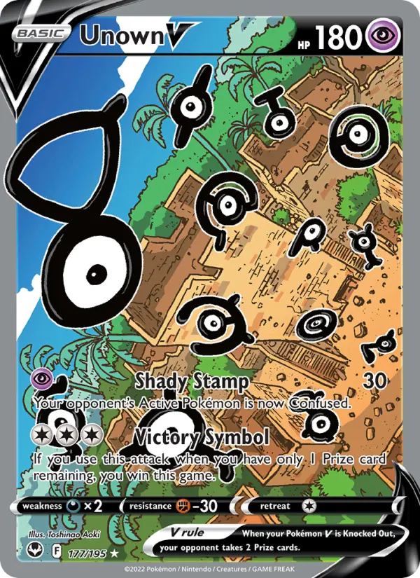 Unown V #177