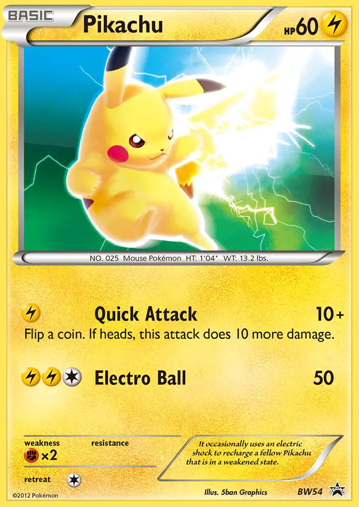 Pikachu #54