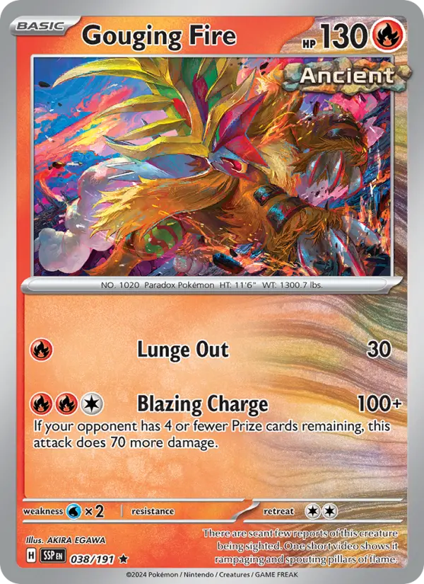 Gouging Fire #038 — Surging Sparks