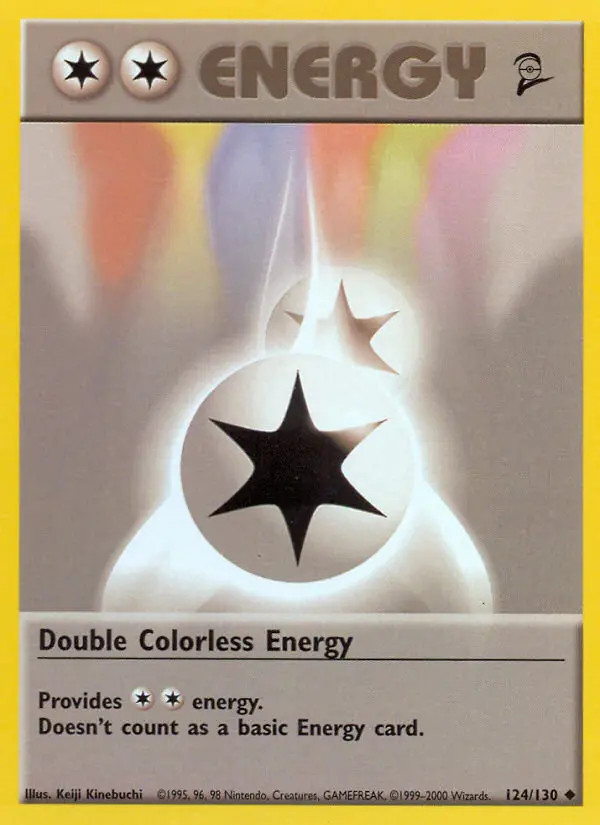 Double Énergie Incolore #124