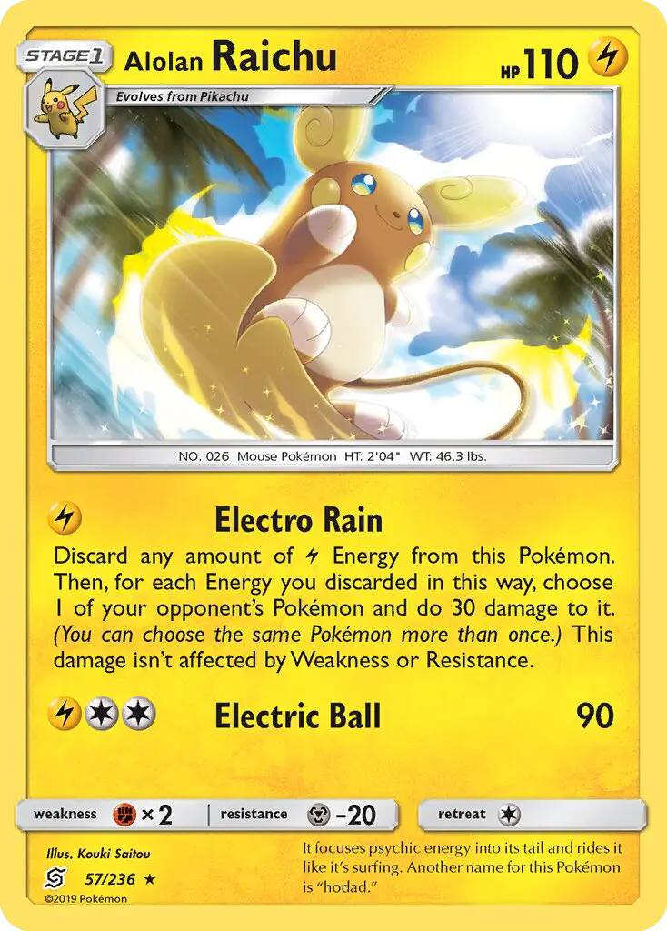 Alolan Raichu #57