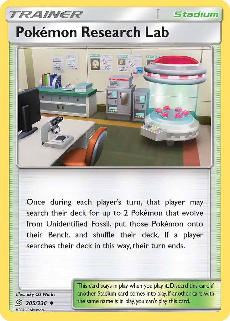 Pokémon Research Lab #205