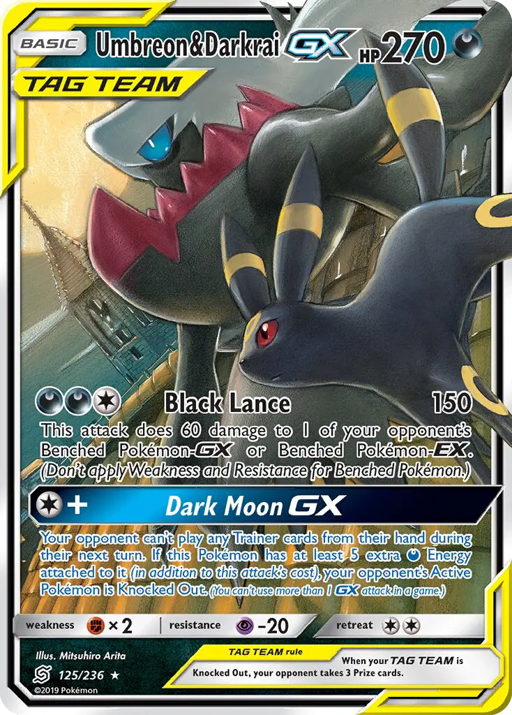 Umbreon & Darkrai GX #125