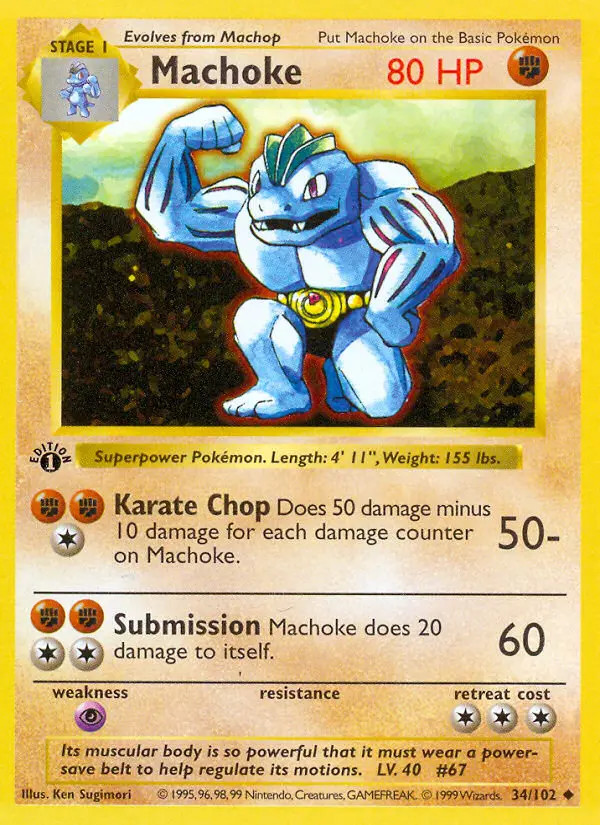 Machoke #34 — Coleção Básica