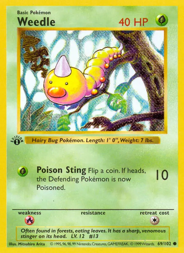 Weedle #69 — Coleção Básica
