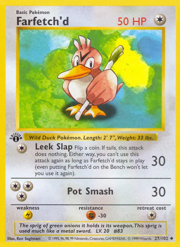 Farfetch'd #27 — Coleção Básica