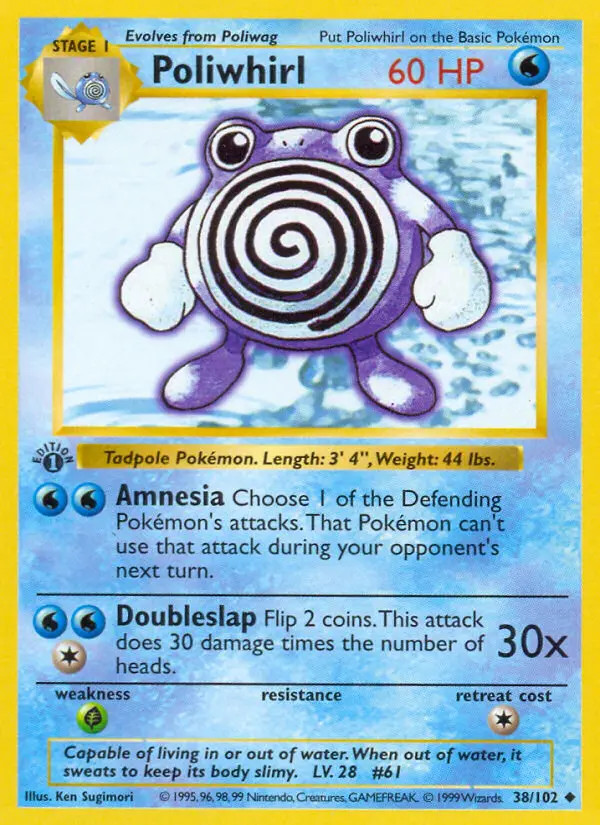 Poliwhirl #38 — Coleção Básica
