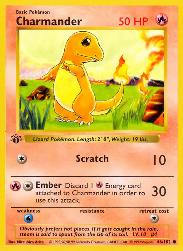 Charmander #46 — Coleção Básica