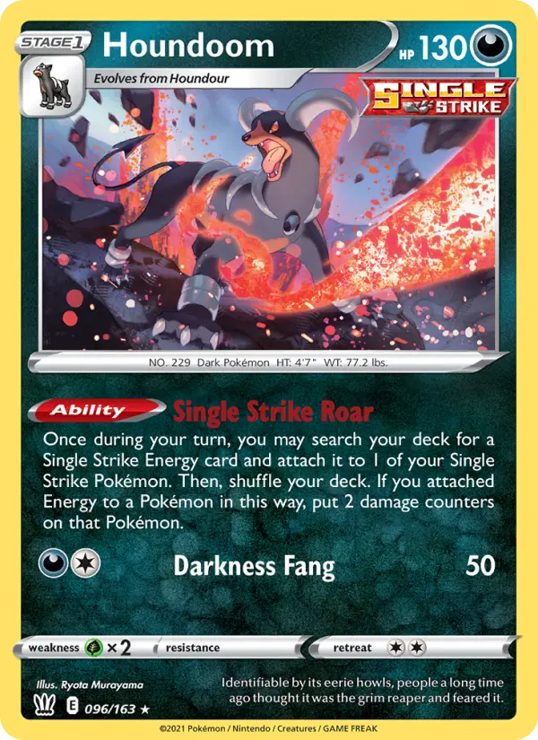 Houndoom #96 — Battle Styles