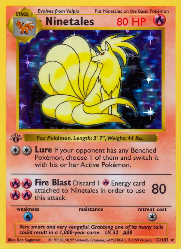 Ninetales #12 — Edición Básica