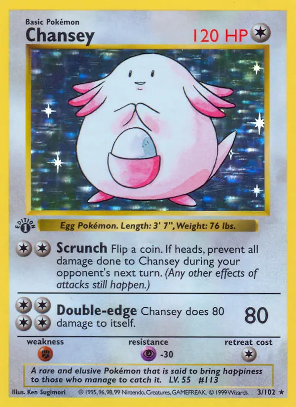 Chansey #3 — Coleção Básica