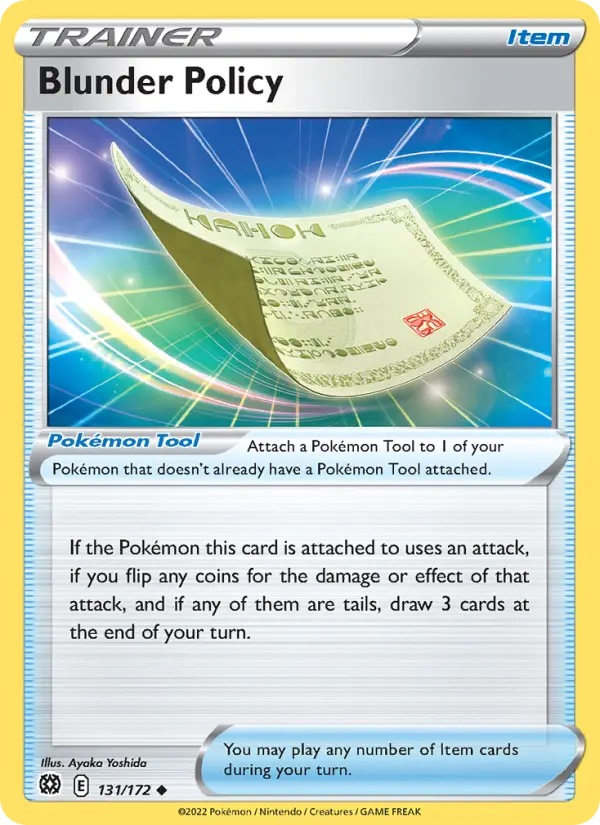 Blunder Policy #131 — Brilliant Stars (Reverse Holo)