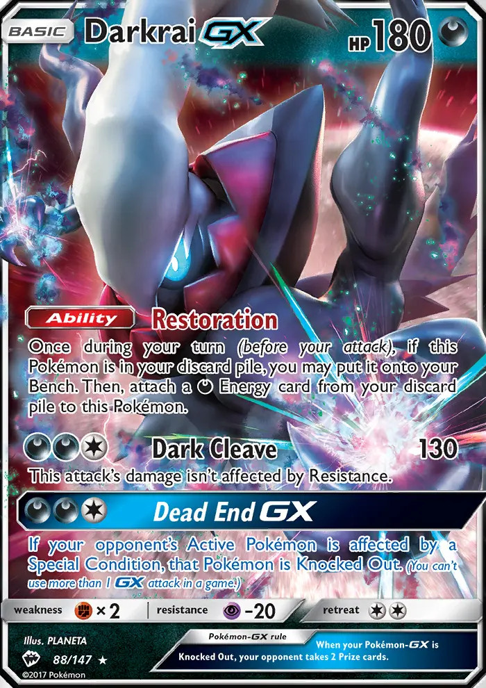 Darkrai GX #88