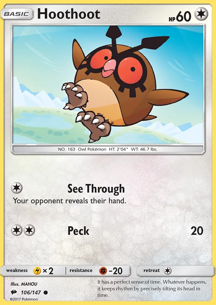 Hoothoot #106
