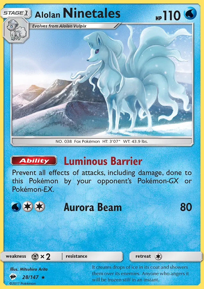 Alolan Ninetales #28
