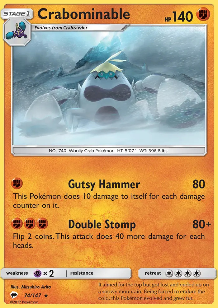 Crabominable #74