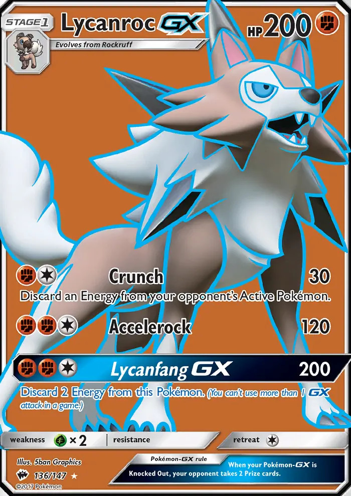 Lycanroc GX #136