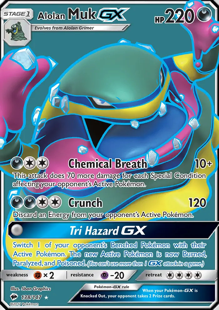 Alolan Muk GX #138