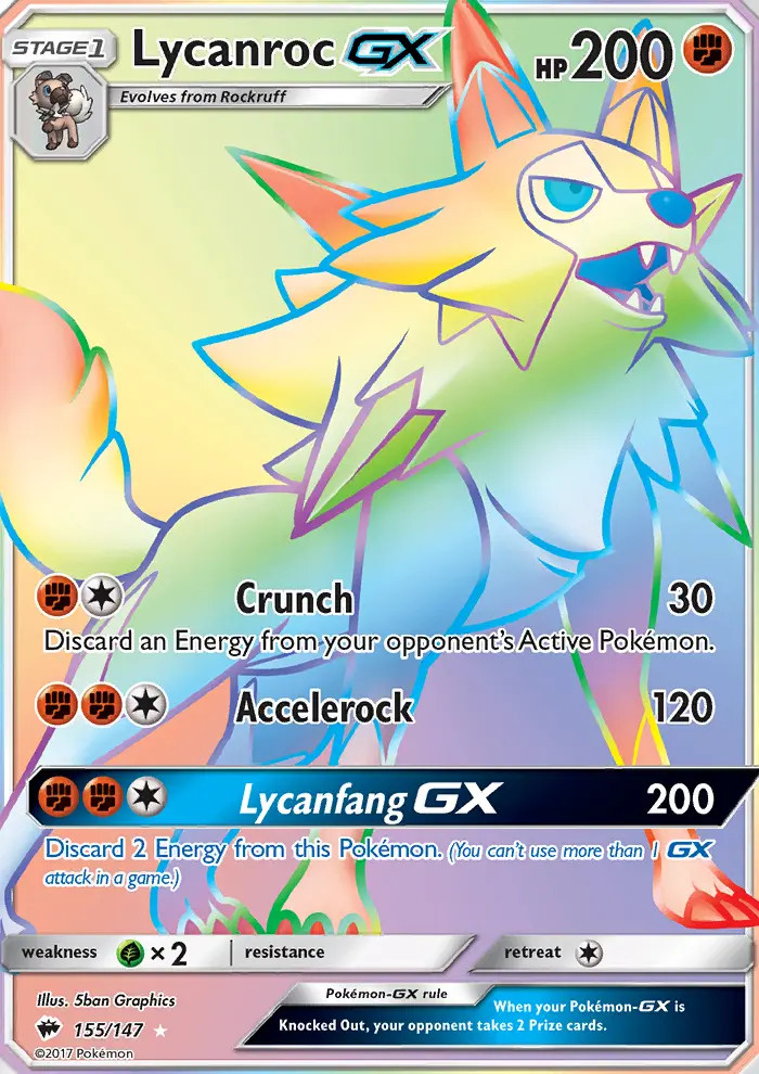Lycanroc GX #155