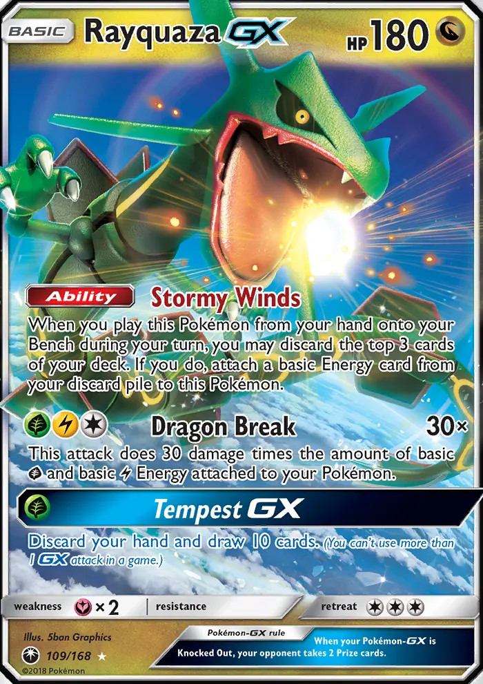 Rayquaza GX #109