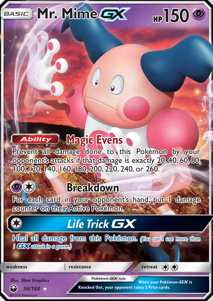 Mr. Mime GX #56