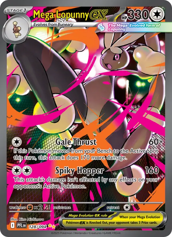 Mega Lopunny ex #128