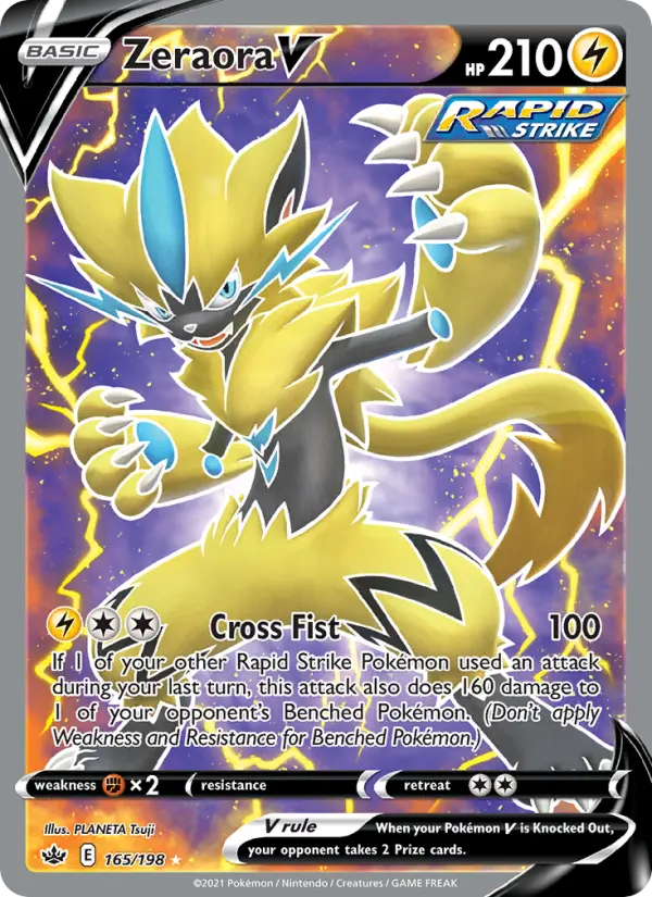 Zeraora V #166