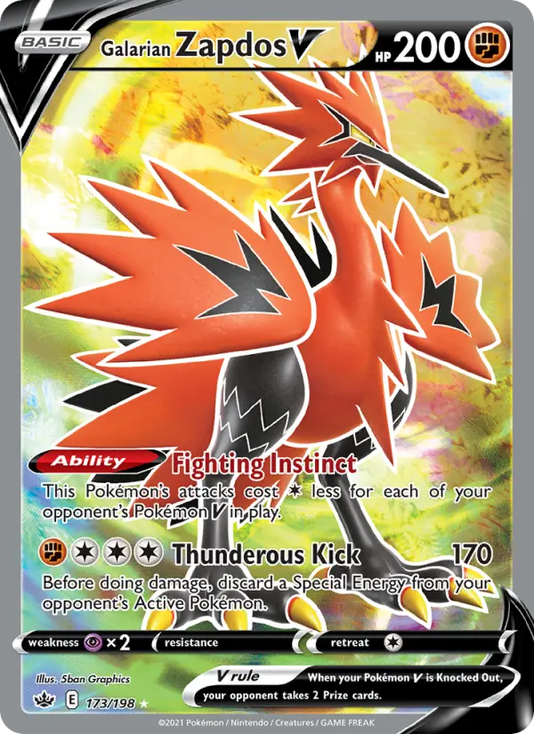 Galarian Zapdos V #174