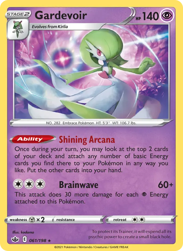 Gardevoir #061 — Chilling Reign