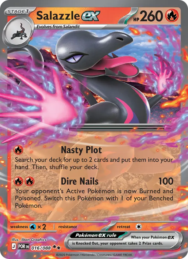 Salazzle ex #016