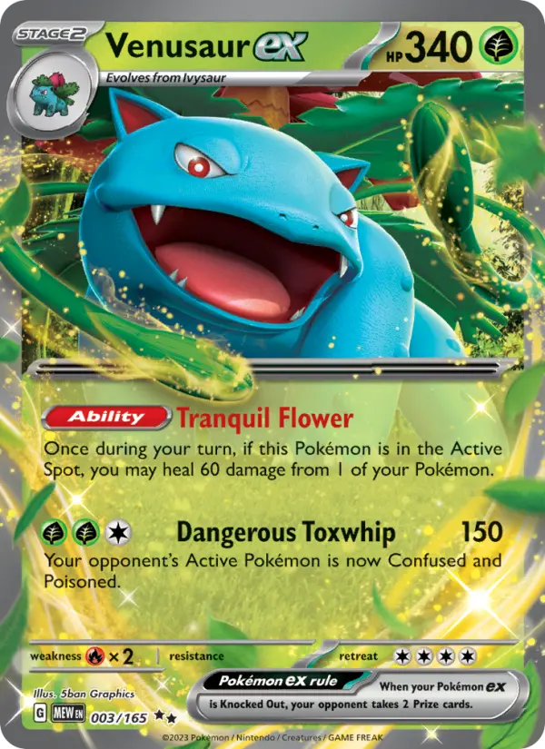 Venusaur EX #003