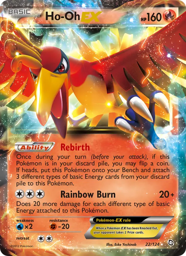 Ho-Oh EX #22