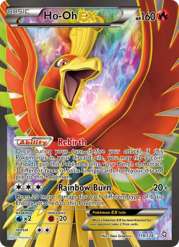 Ho-Oh EX #119