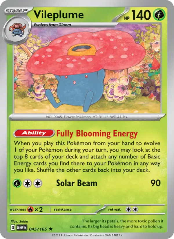 Vileplume #045