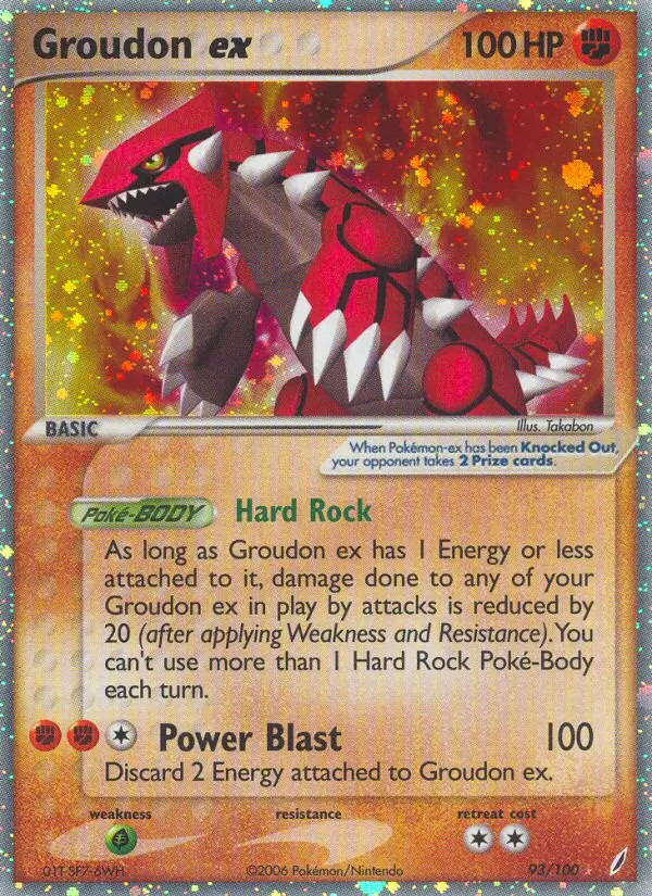 Groudon-EX #93