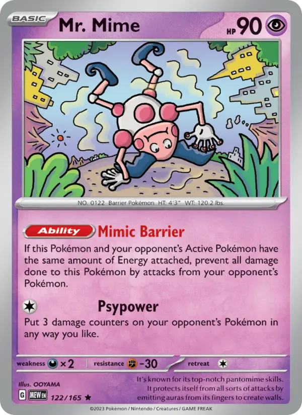 Mr. Mime #122